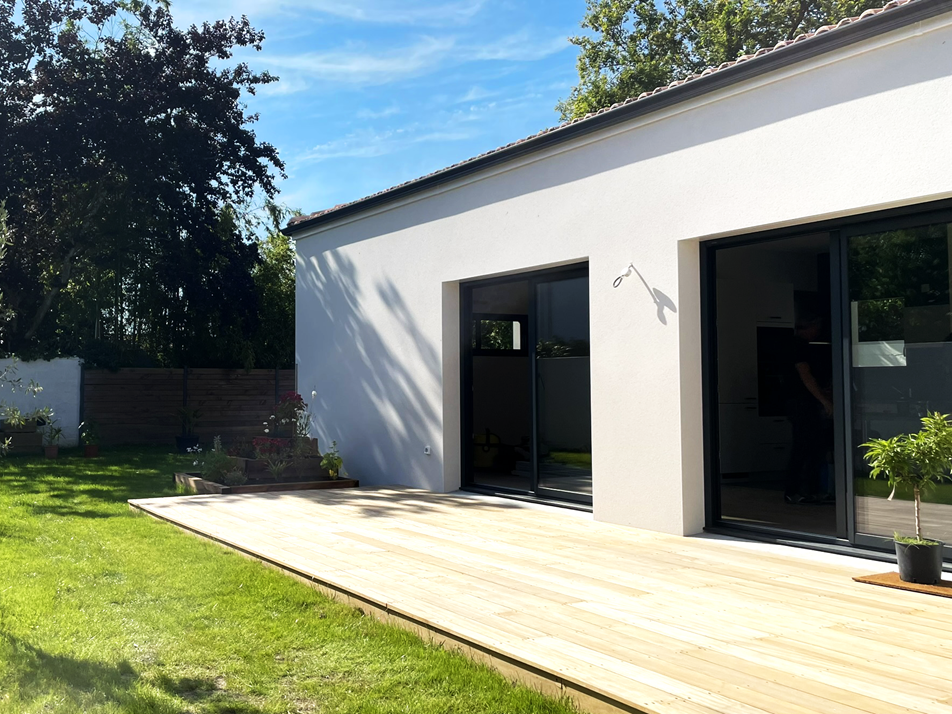 Maison de plain-pied à Saint-Sébastien-sur-Loire - jardin